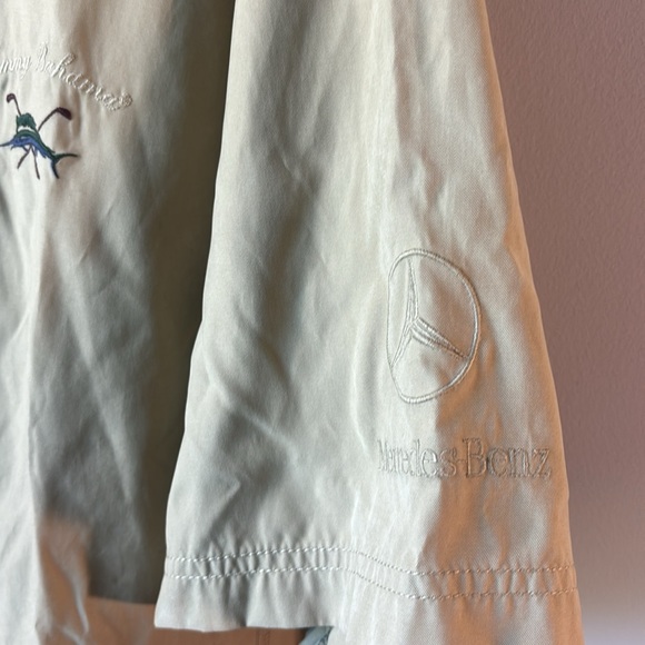 NWT Tommy Bahama Birdie Zip Men's Golf Jacket SZ XL Poly Nylon Mercedes Benz - Picture 6 of 8